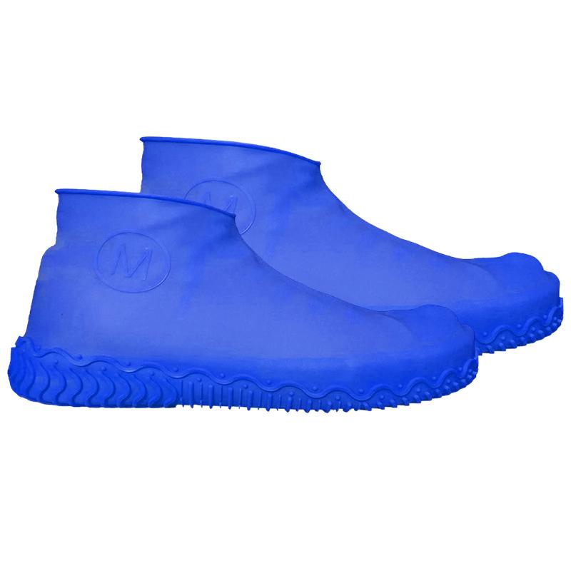 Silicone rain and slip-resistant shoe protector suitable for all products, designed to keep shoes dry and secure.