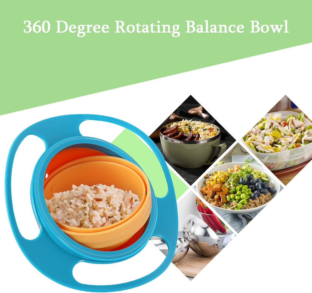Child's 360-degree rotating tray accessory with colorful design, ideal for children's activities and mealtime.