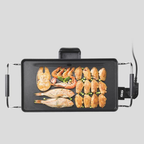 Electric grill barbecue DSP 2000W from أدوات المطبخ with non-stick surface and adjustable temperature control.