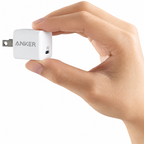 عرض Anker Power Port Nano-20W + كابل شاحن USB متعدد 15 سم، شحن سريع 3 في 1 (Lightning, Type-C &amp; Micro USB)