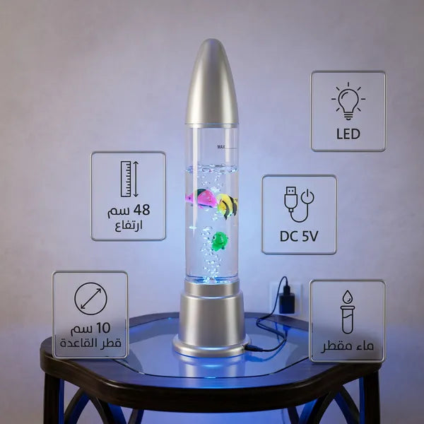 مصباح قنديل البحر المضيء (LED)