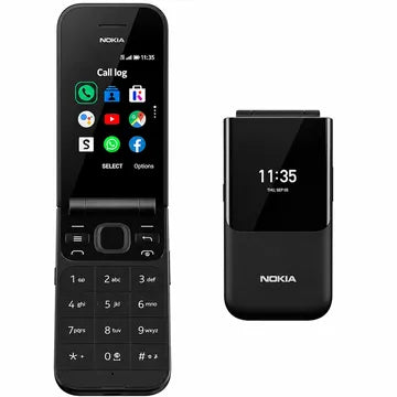 • Nokia 2720 Flip phone Dual Sim + ضمان سنه