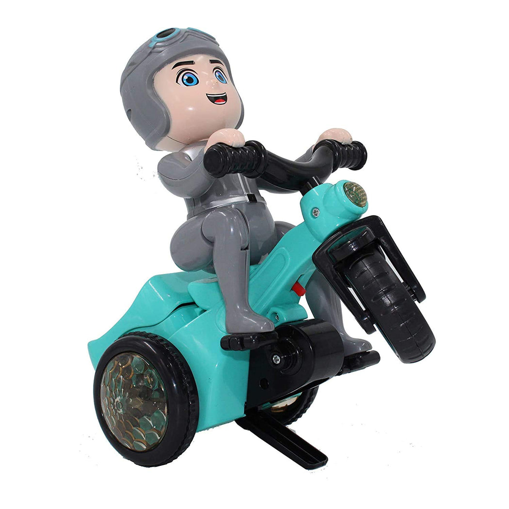 موتوسيكل حصان متحرك للأطفال مع موسيقى وأضواء لجذب انتباه طفلك