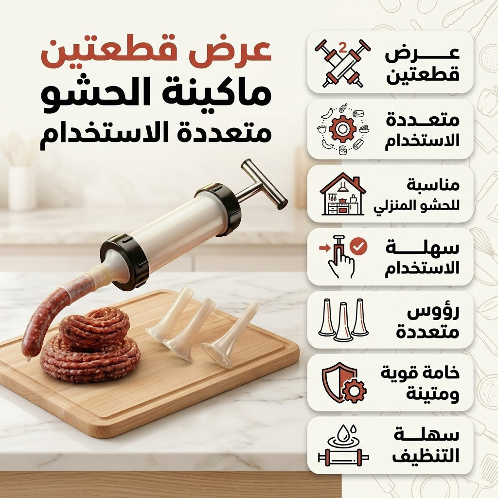 عرض قطعتين ماكينة الحشو متعددة الاستخدام الترند