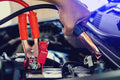 Car battery cable for automotive repairs, featuring sturdy connectors and durable wiring for reliable vehicle battery connections.