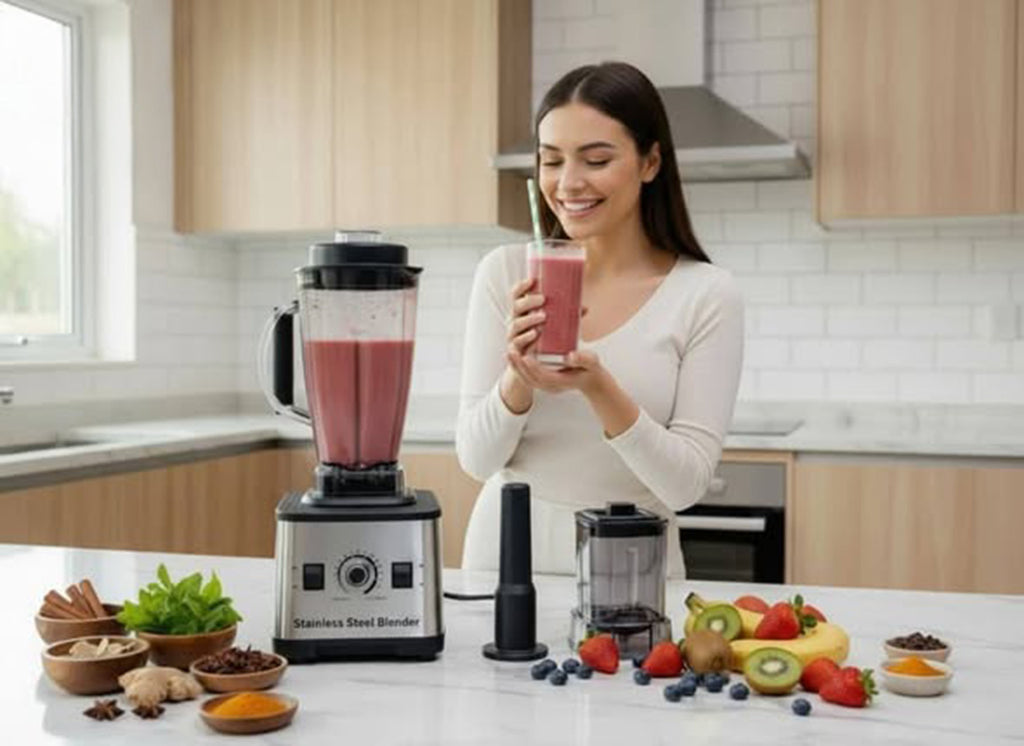 خلاط مطحنه 12000 وات BRAUN مع ضمان