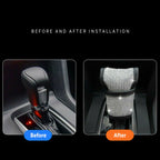 Car gear shift cover from سوق كوم, stylish accessory for automatic transmission gear stick, enhances interior look.