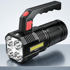 كشاف LED متعدد الاستخدامات مع كابل شحن USB