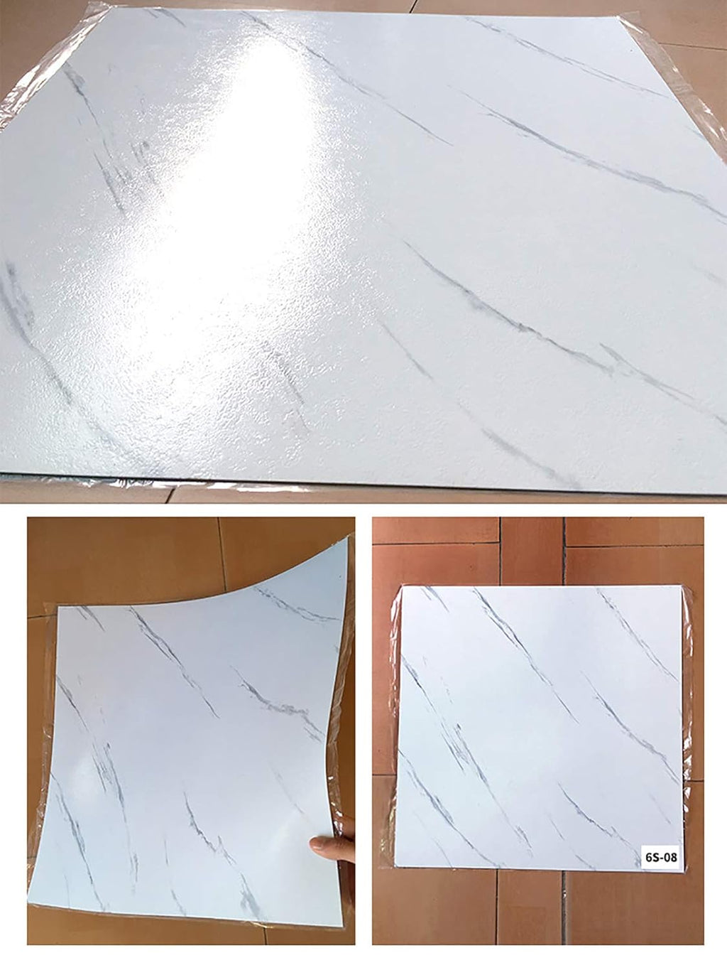 بديل الرخام عالي الجودة - 2 قطعة بمقاس 30×60 سم
