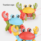 Colorful crab-shaped toy from سوق كوم, a fun and engaging لعبة السلطعون العجيبة for children, with vibrant details and playful design.