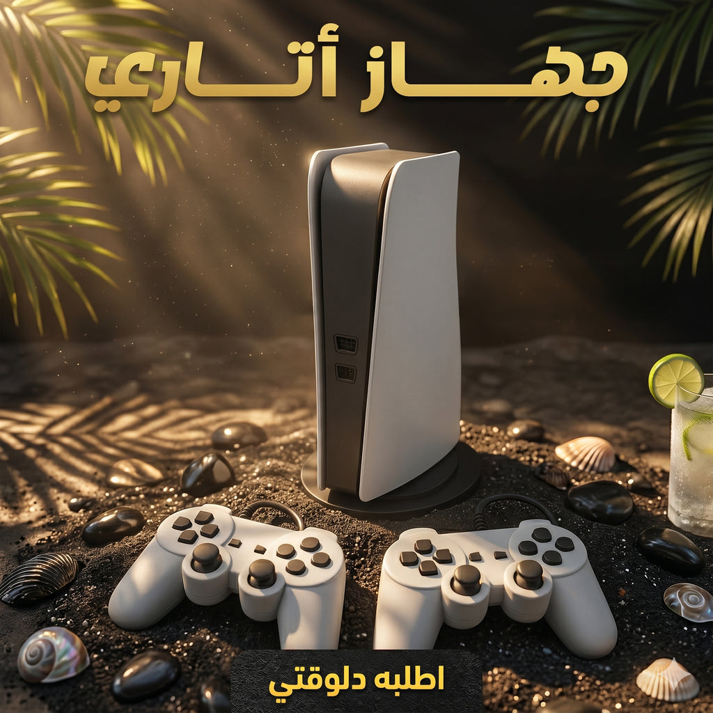 "	جهاز اتاري بشكل بلايستيشن فايف"