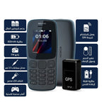عرض Nokia 106 Dual SIM + Mini GPS Tracker