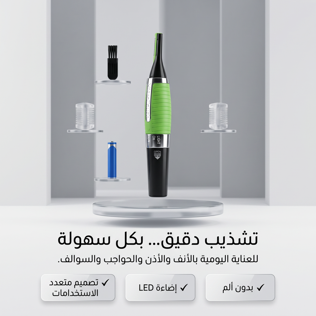 أداة حلاقة الشعر الفورية