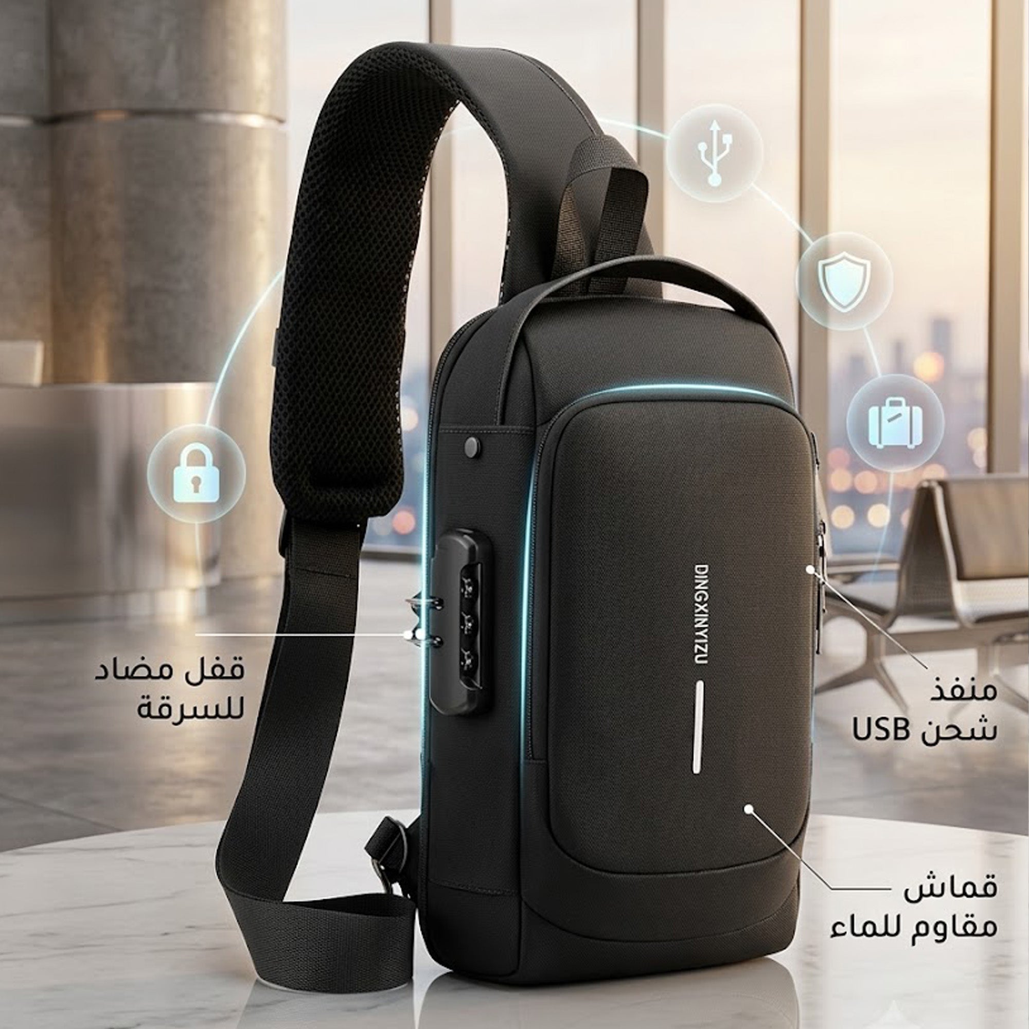 • شنطة الترند ضد السرقة