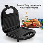 Sandwich maker Rafe from kitchen tools, showing a compact electric sandwich toaster with non-stick plates and handle.