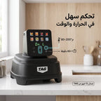 قلاية هوائية كريسبي بقاعدة زجاجية 4 وظائف في 1 TAG