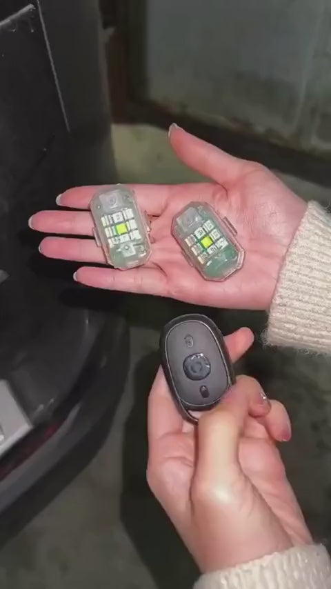 • ليد فلاش للسيارة بريموت كنترول